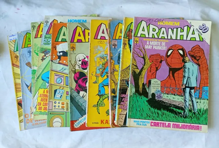 Homem aranha combo 10 hq