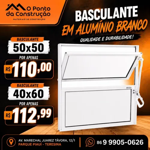 Basculante 50x50 e 40x60