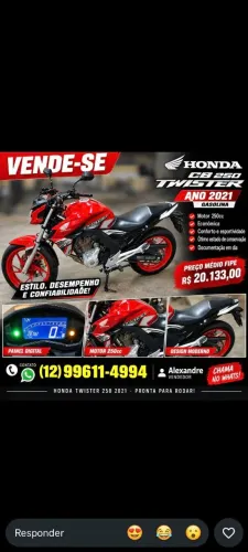 Vendo cb 250 Twister