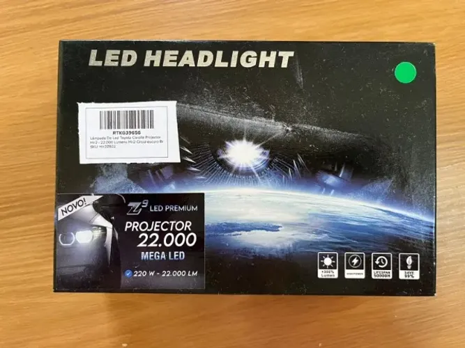 Lâmpada De Led Hir2 Projector Toyota Corolla - 22.000 Lumens