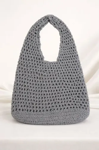 Bolsa Ecobag Crochê - A pronta entrega 