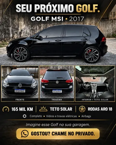 Volkswagen Golf Comfortline 1.6 MSI Total Flex Aut. 2016