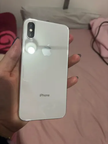 iPhone X Branco - 64 GB Seminovo