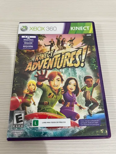 Jogo Xbox 360 Kinect Adventures Frete por minha conta 