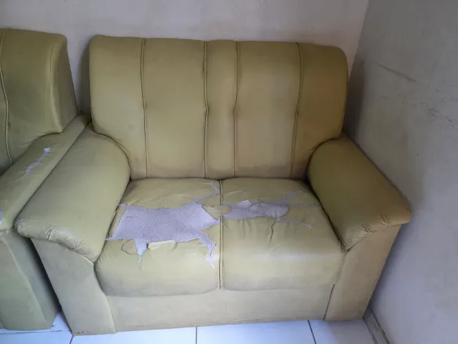 Sofa 2 lugares para reforma