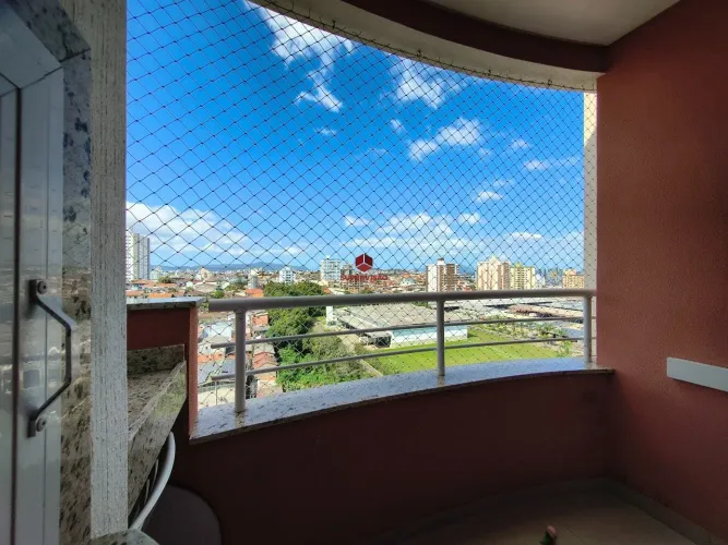 Apartamento no Residencial Santos Dumont, com 74,73 m², no bairro Barreiros, em São José/S