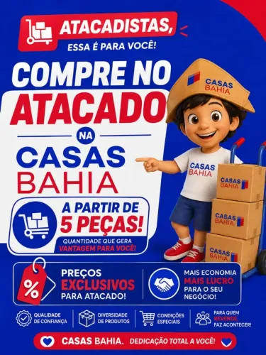 Compre no ATACADO COM SUPER DESCONTOS.