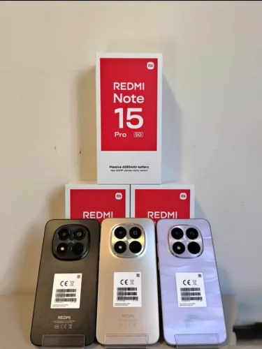 Celular Redmi Note 15 PRO 5G 512GB 8GB Ram/ NFC tela 6.83, Global