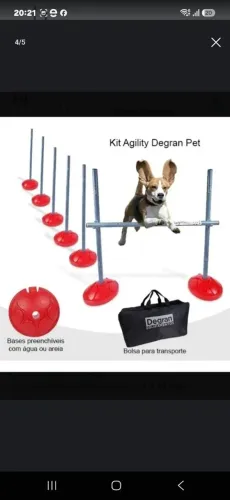 Kit agility degran pet