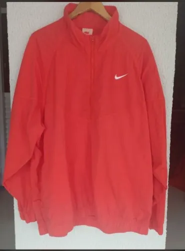 Jaqueta masculina Nike x stussy vermelha gg