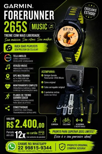 Garmin Forerunner 265S