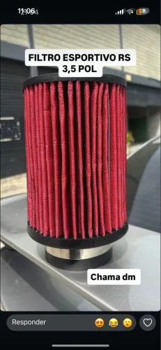 Filtro de ar Esportivo RS