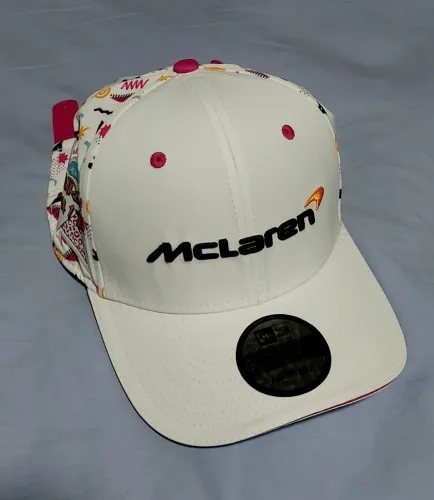 Boné New Era 9SEVENTY Stretch Snap McLaren Racing Especial Corrida de Miami