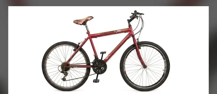 Bicicleta Sundown Aro 26 Vermelha Usada
