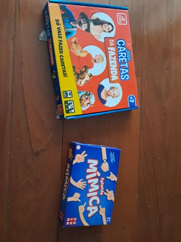 Kit dois jogos infantil mímica e caretas
