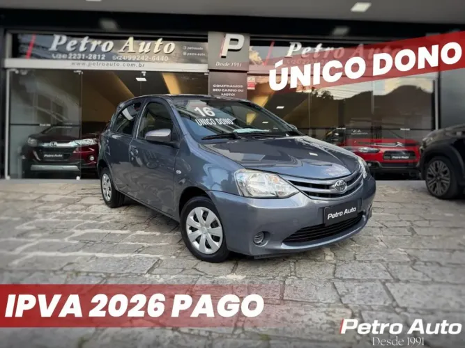 Toyota Etios X 1.3 Flex 16V 5P Mec. 2016