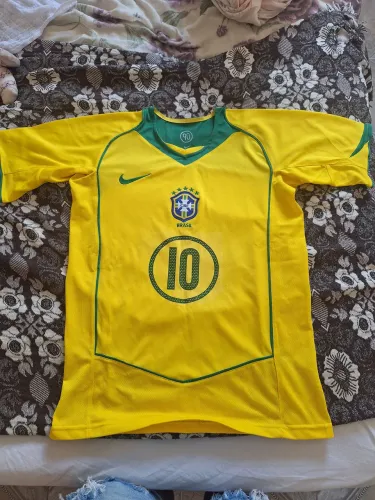 Vendo Camisa Nike total 90 Ronaldinho