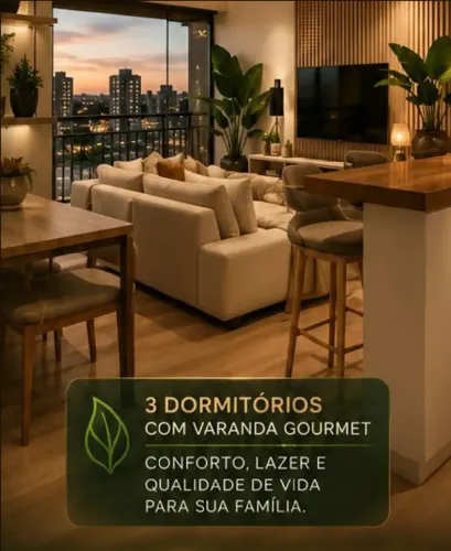 Invista no seu patrimônio - Cotas de apartamento 62m² 3 quartos