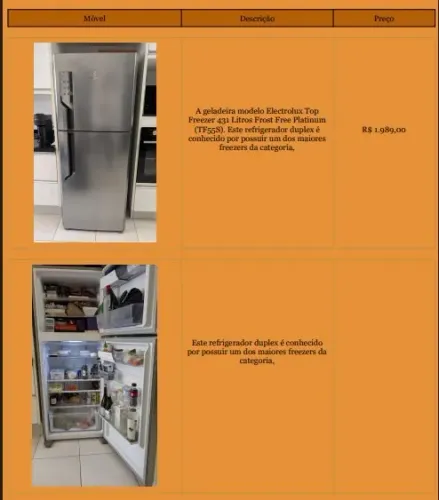 Electrolux Top Freezer 431 Litros Frost Free Platinum (TF55S)