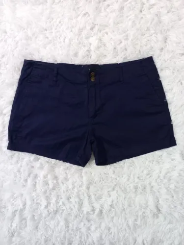 Short Feminino Azul Escuro Tamanho 40