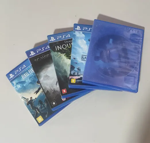 Jogos mídia física PS4 e PS5