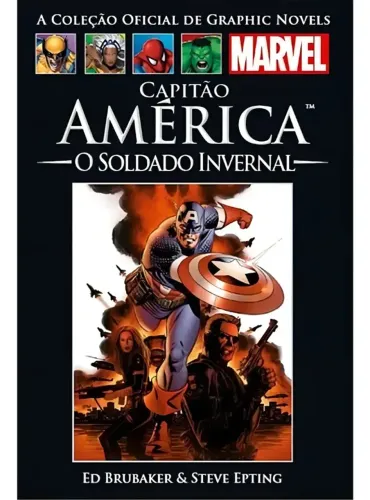 Marvel Capitão América O Soldado Invernal. Ed Brubaker e Steve Epting