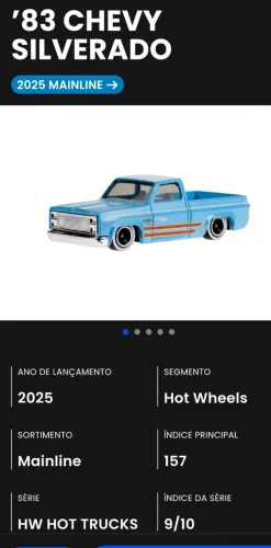 Hot Wheels Chevy Silverado
