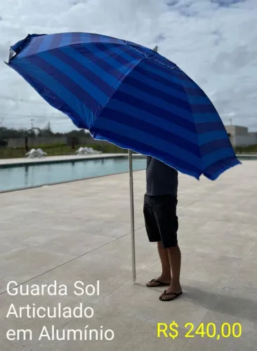 Guarda Sol Grande em Alumínio