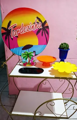 TEMA  TARDEZINHA  MINE FESTA NO CARRINHO COM FRETE