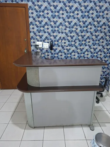 Bancada de atendimento