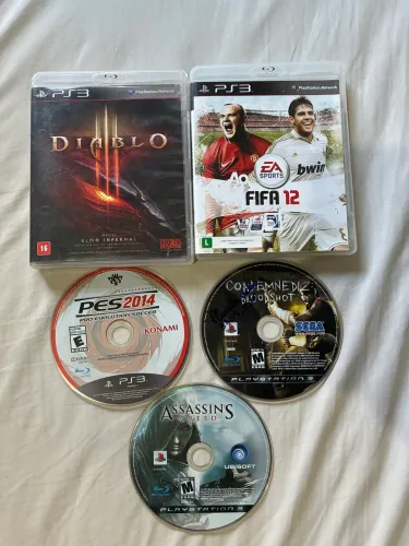 Lote de jogos ps3 PlayStation 3