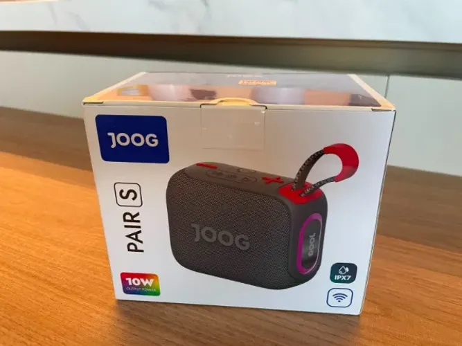 Caixa de som Joog Pair S 10W IPX7 bluetooth TWS