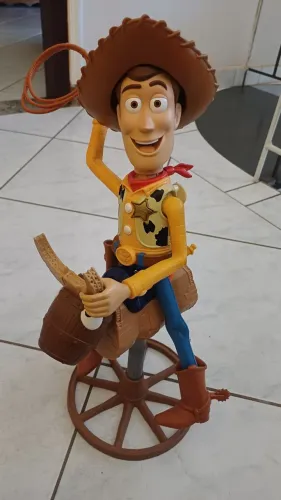 Woody com touro