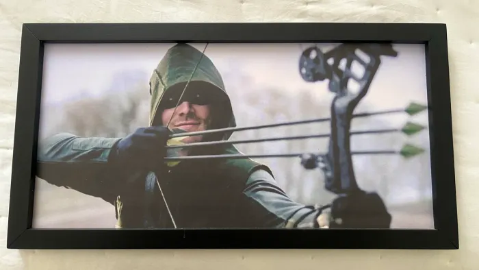 Quadro decorativo Arrow - arqueiro verde 