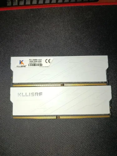 2x Memória Kllisre 16gb ddr4 3200mhz 