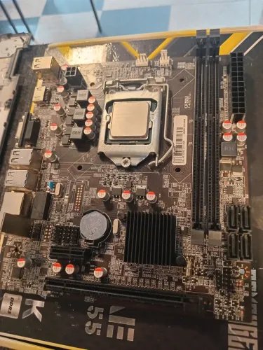 Placa mae H61 + processador i3 4geracao