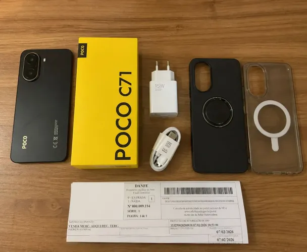 Xiaomi Poco C71 128GB Semi Novo + Garantia + Acessórios