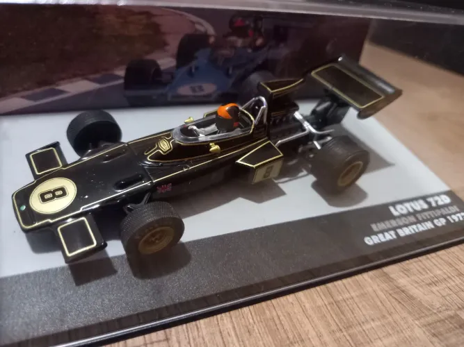 Lotus 72D 1972 Emerson Fittipaldi Miniatura 1/43
