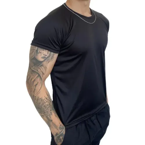 Kit 5 Camisetas Dry Fit Masculina (Casual/Treino/Academia/Esportes/Exercícios/Corrida)