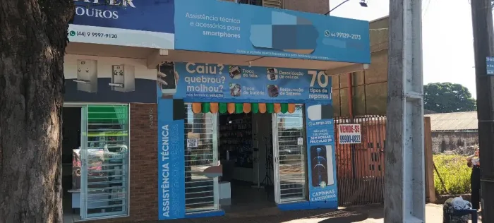 Loja de acessórios e assistência técnica de celulares
