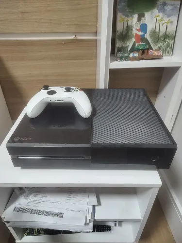 Xbox one flat + controle (Xbox séries S)