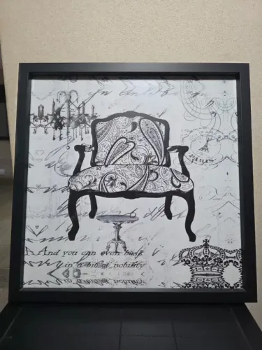 Quadro Cadeira Vintage