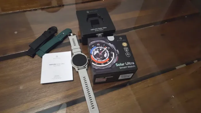 Smartwatch Haylou Solar 5 - Top de linha c/ GPS