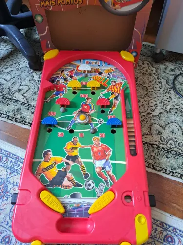 fliperama de jogo futebol 