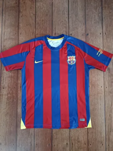 Camisa  Barcelona 05/06 Retro Ronaldinho Gaúcho Nike Original 
