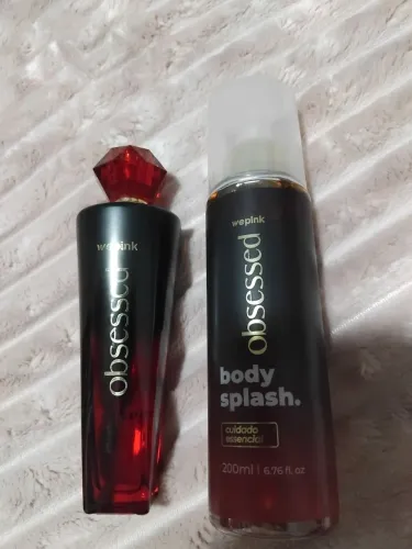 Vendo kit body splash + perfume obsessed da wepink