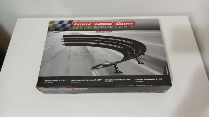 Autorama Carrera Evolution e Digital 1:32 / 1:24 Curva Inclinada 2/30
