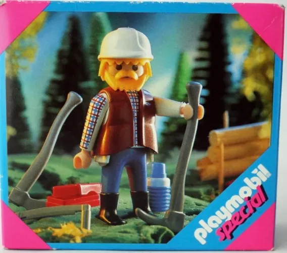 Playmobil 4515 Lenhador raiz. 