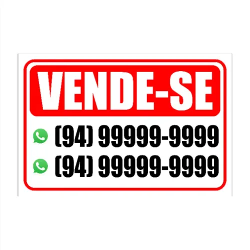 ? PLACAS PERSONALIZADAS - VENDE-SE | ALUGA-SE