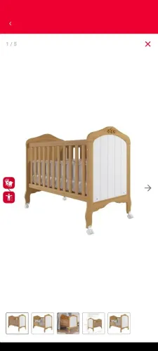 Berço que vira mini cama